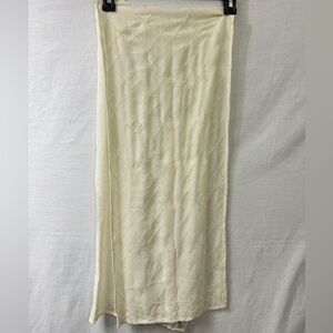 Nordstrom 100% Silk Scarf with Beaded detailing